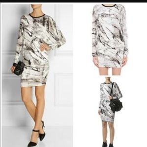 Helmut Lang Dolman 3/4 sleeve dress.