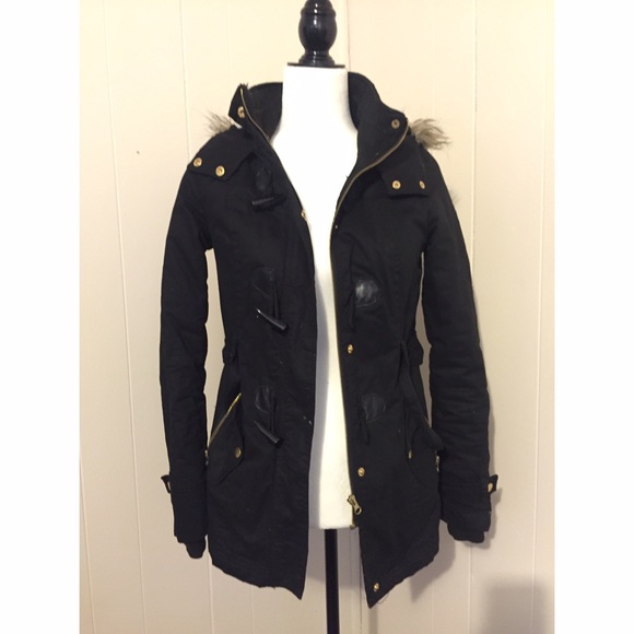 Black Parka Jacket