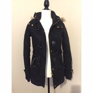 Black Parka Jacket