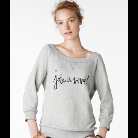 kate spade Tops - Kate Spade Joie de Vivre Sweatshirt