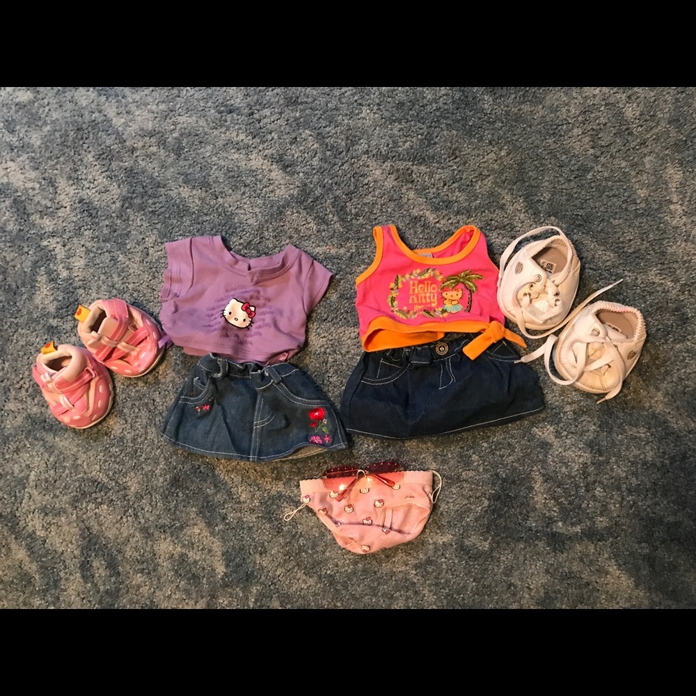 Hello Kitty Build a Bear outfits