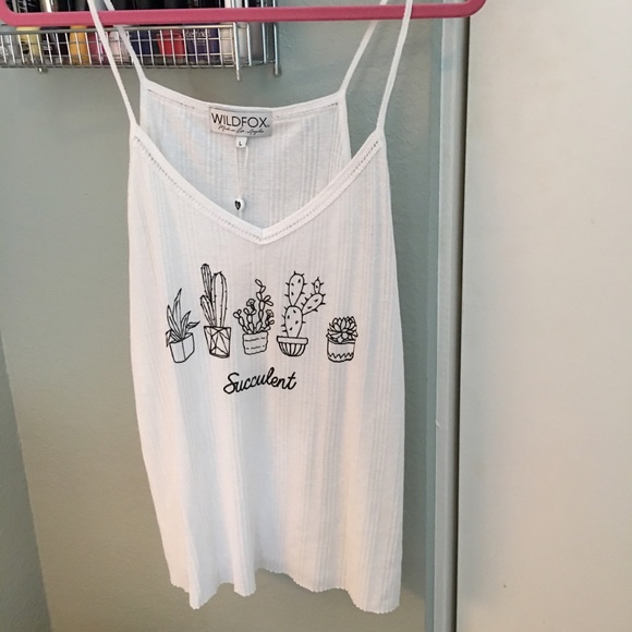 Wildfox Succulent tank- Large