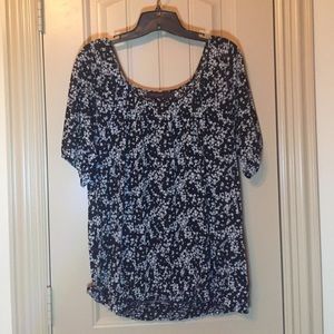 The Limited shear layering blouse The Limited shear layering blouse