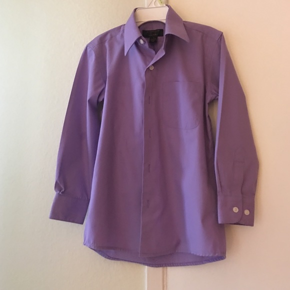 Cute lavender shirt for boys