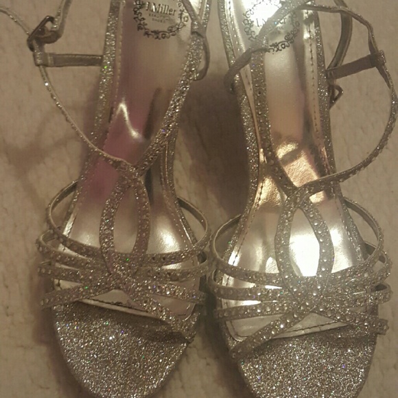Silver heels