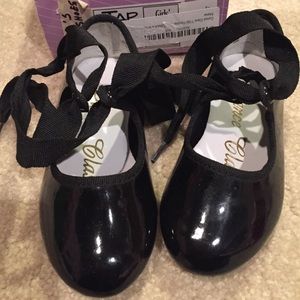 Barely worn toddler tap shoes