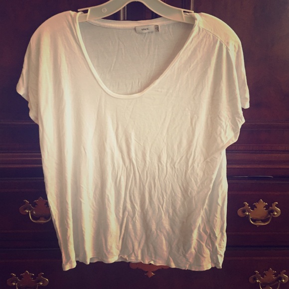 EUC Vince white shirt