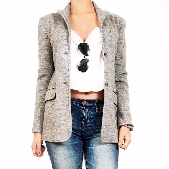 BCBGMaxAzria Jackets & Blazers - Bcbgmaxazria gray blazer