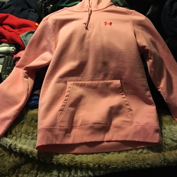 Under Armour ladies medium pink hoodie.