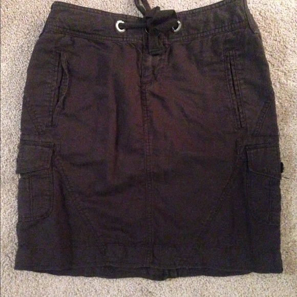 Black Converse brand cargo skirt, size 2