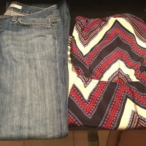 Express dress& joe's jeans trade w/ Lindseylewis08