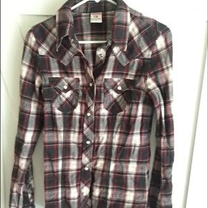 True religion button up shirt