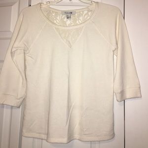 Full Lace Back Sweater