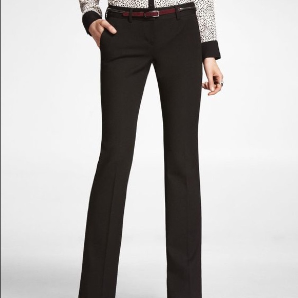 Black express columnist pants