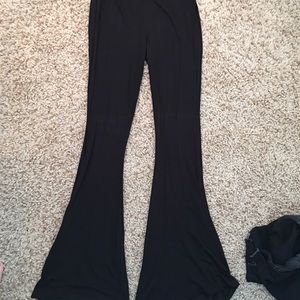 Black bell bottoms