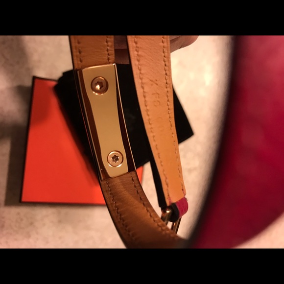 Hermes Rivale Double Tour Bracelet Rose Gold - Picture 4 of 4