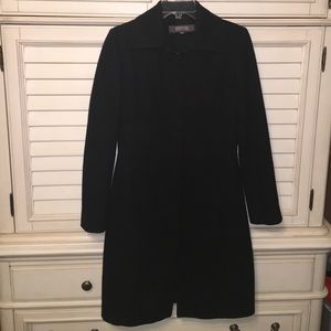 Kenneth Cole Reaction black wool walker coat 4
