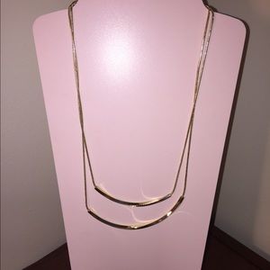 Gold Bar Necklace