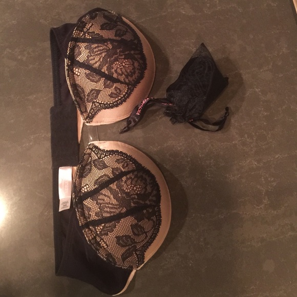 Victoria Secret Convertible Bra Sz 34B