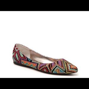 Steve Madden Haanna Embroidered Flats