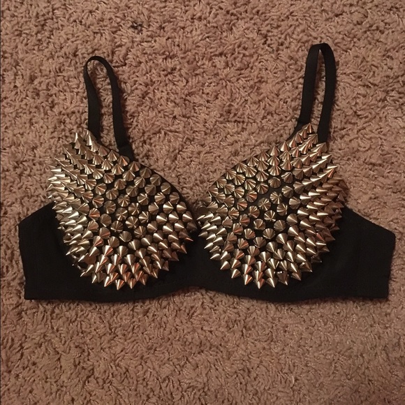 Spiked Bra