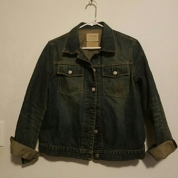Helmut Lang  (M) dark wash Jean jacket