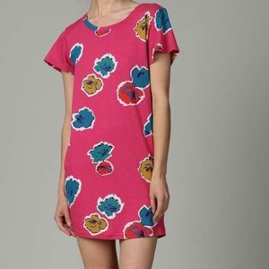 Marc Jacobs Pink Floral Tunic T-Shirt Dress