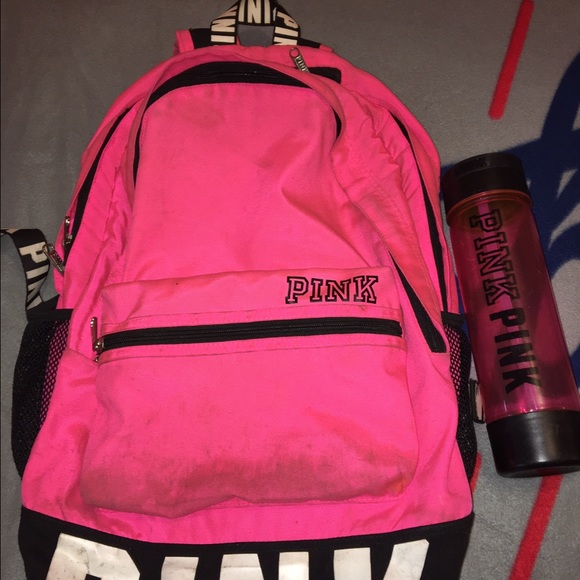 Victoria's Secret pink backpack