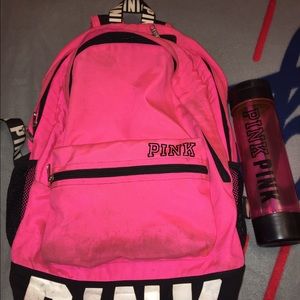 Victoria's Secret pink backpack