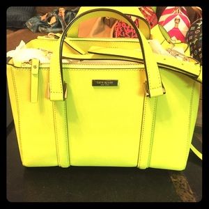 Bright Yellow Kate Spade hand/shoulder bag