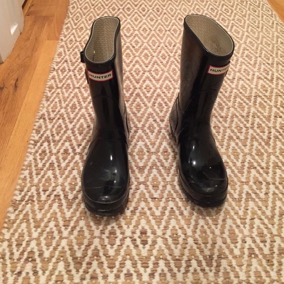 Black Hunter rain boots