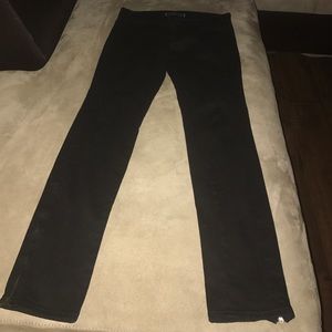 Size 27 J Brand black skinny jeans