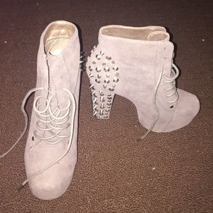 Glaze Combat Heels