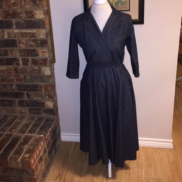 Vintage Denim Dress