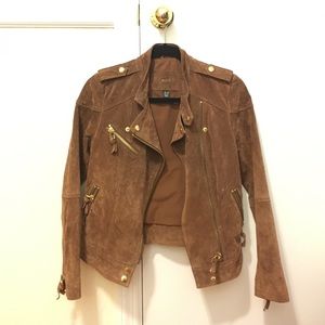 Mango leather jacket
