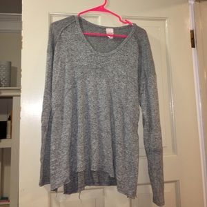 Grey freeloader sweater