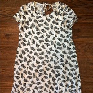 Black and white dress