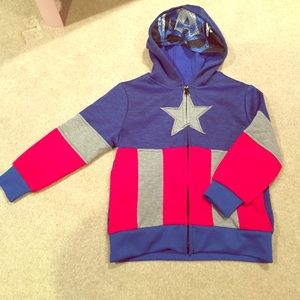 Never worn captain America sweatshirt