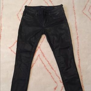Vigoss black coated, Jagger super skinny, sz 24/31