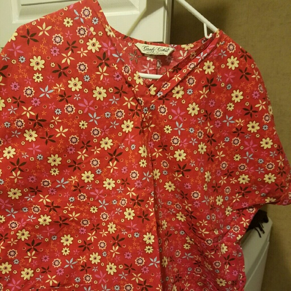 Cute scrub top