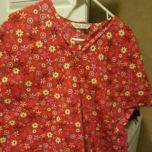 Cute scrub top
