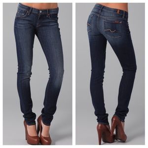 7 For All Mankind "Roxanne" Skinny Jeans