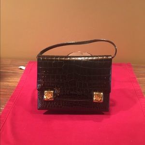 Vintage alligator handbag