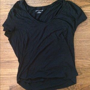 *Donating soon* Ann Taylor black tshirt