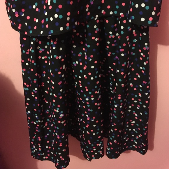 🆕 Black Polka Dot Dress (Girls) - Picture 2 of 4