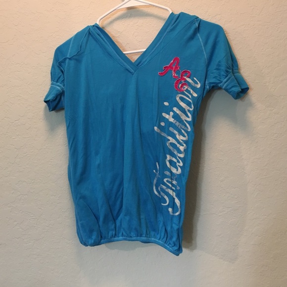 American Eagle Hooded TShirt