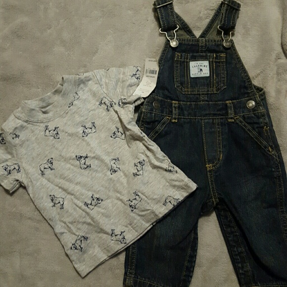 Baby Jean jumpsuit & shirt