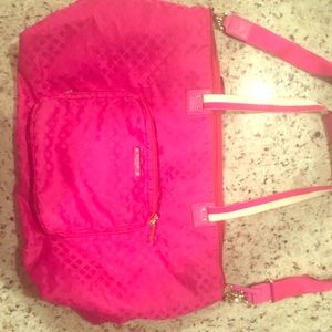 Kate Spade pink fold up Tote!