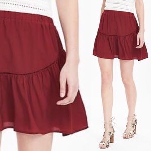 Embroidered-Trim Mini