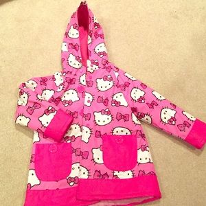 Barely worn Hello Kitty raincoat by Western Chief